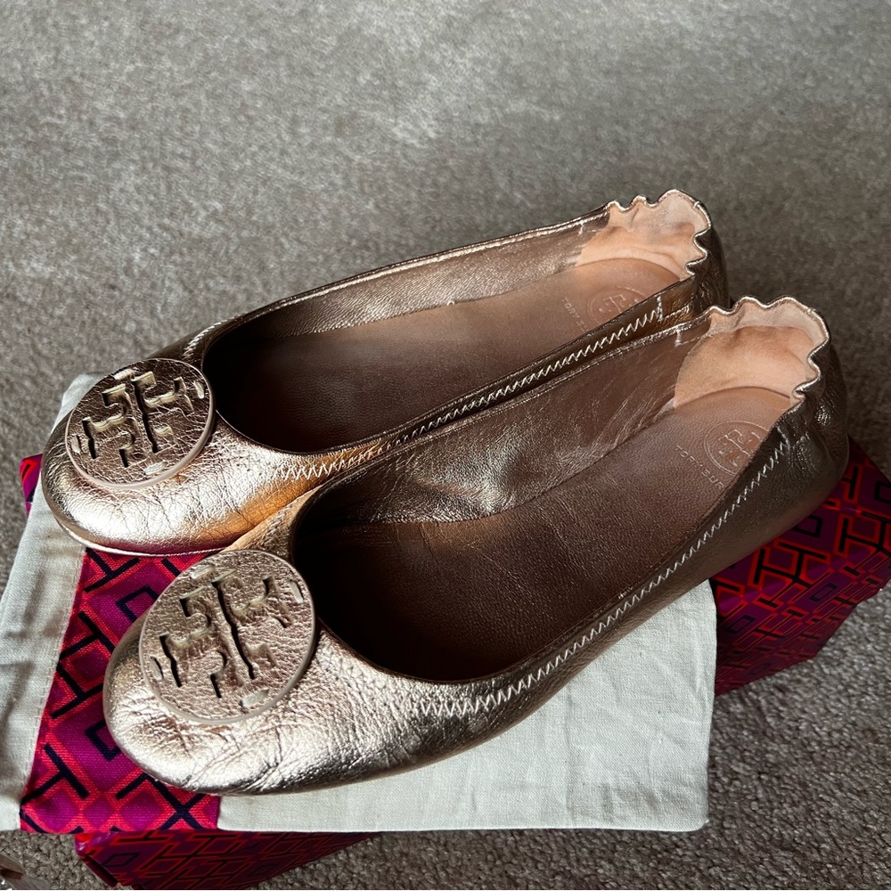 Tory Burch Minnie Travel Ballet Flats